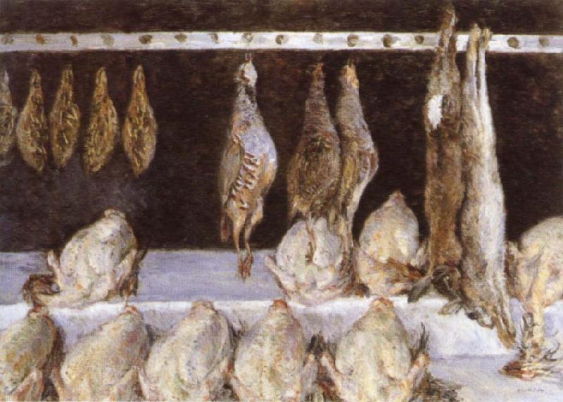 Gustave Caillebotte Still life Chicken